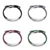 European Style Handmade Steel Wristband With Short Phrases For Gift Giving