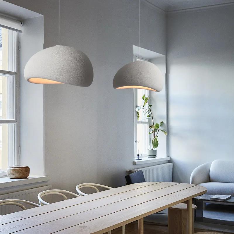 Japoński Żyrandol Nowoczesny Minimalistyczny Jadalnia Salon Lampy Wiszące Sypialnia Bar Projektant Homestay E27 Lampa Wisząca
