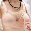 Allattamento al seno Donne incinte Biancheria intima femminile Reggiseno gravidanza senza anello in acciaio Reggiseno anti-rilassamento dopo il parto