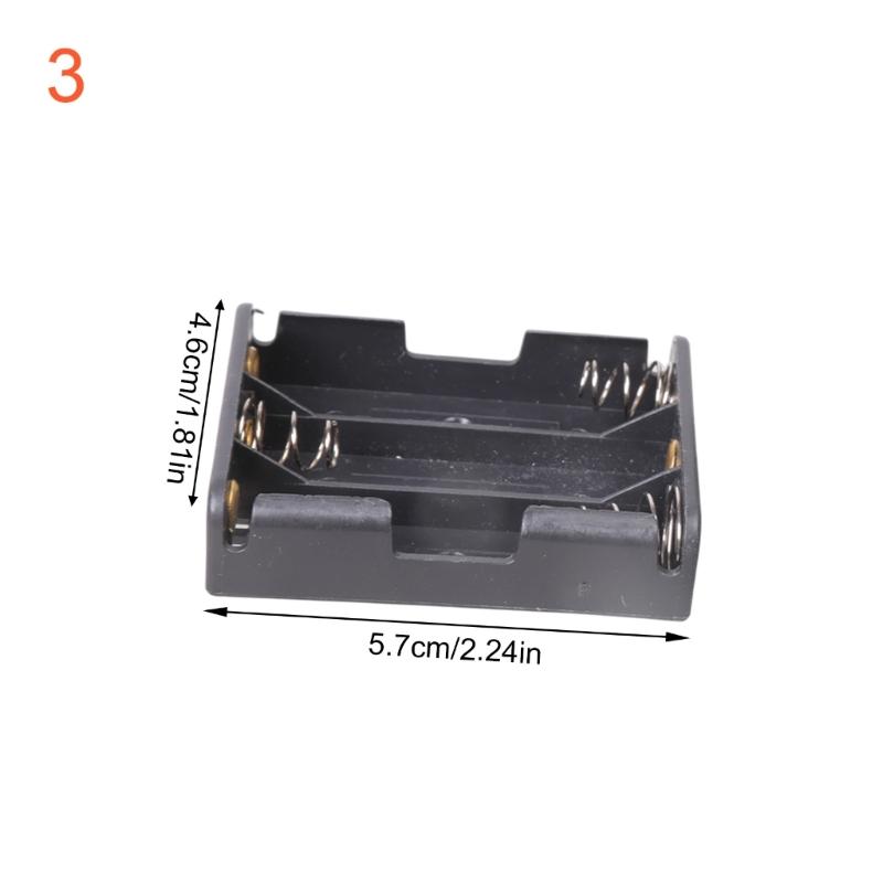 Compact 2A Battery Holder With Solderable Contacts Lightweight Design For Flashlights Portable Electronics