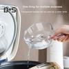 Drain Basket Colander Fruits Vegetables Strainer Dual-Layer Design Food-Grade BPA Free Kitchen Draining Basket with Handle