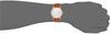 [Arias] Analog Casual Watch Amalfidia Waterproof Leather Strap White Dial Amalfidia, Japanese Movement A46M02 Men's Brown