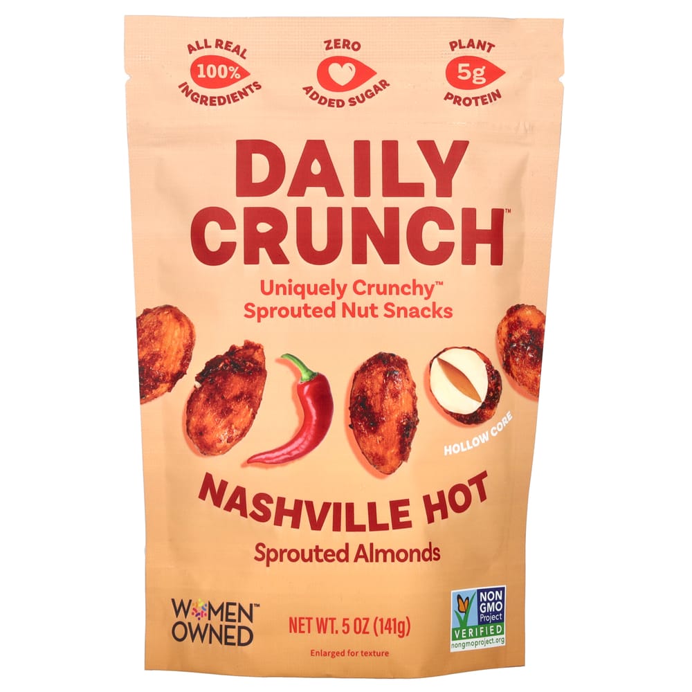 iHerb Sprouted Almonds Nashville Hot 141g (5oz)