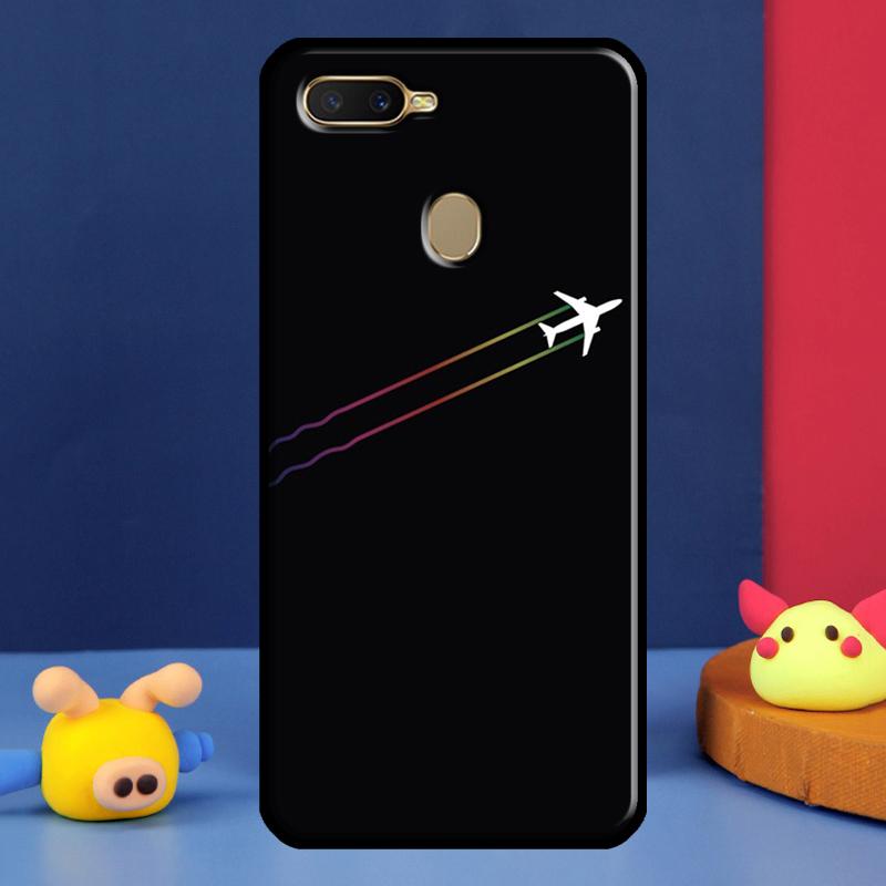 

Airplane Travel For Oppo A54 A57 S A78 A58 A98 A5 A9 A91 A15 A16 A17 A52 A72 A76 A96 A74 A94 A77 Phone Case OPPO A76