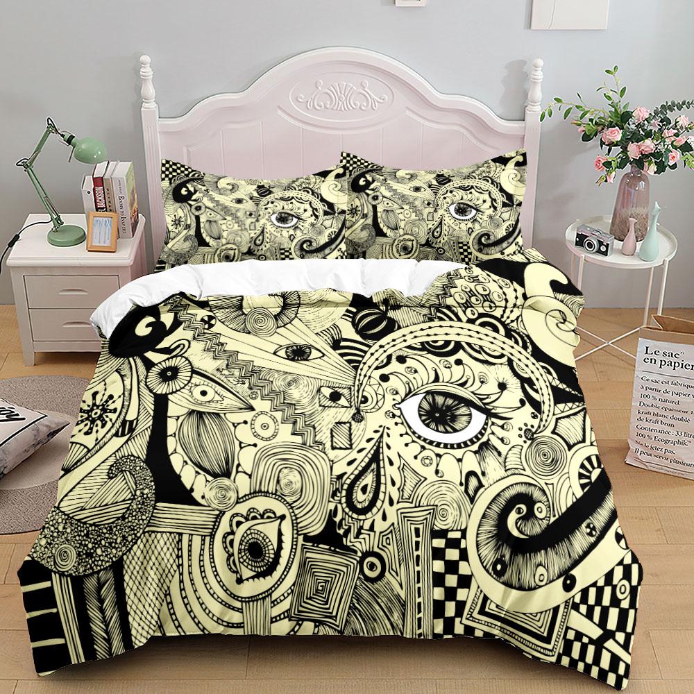 Mode Dreiecke Pioneer Bettwäscheset Klein Einzel Twin Doppel Queen King Cal King Größe Bettwäscheset