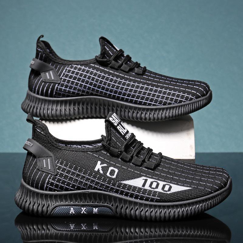 Men's Breathable Mesh Casual Sports Shoes - Summer Trend