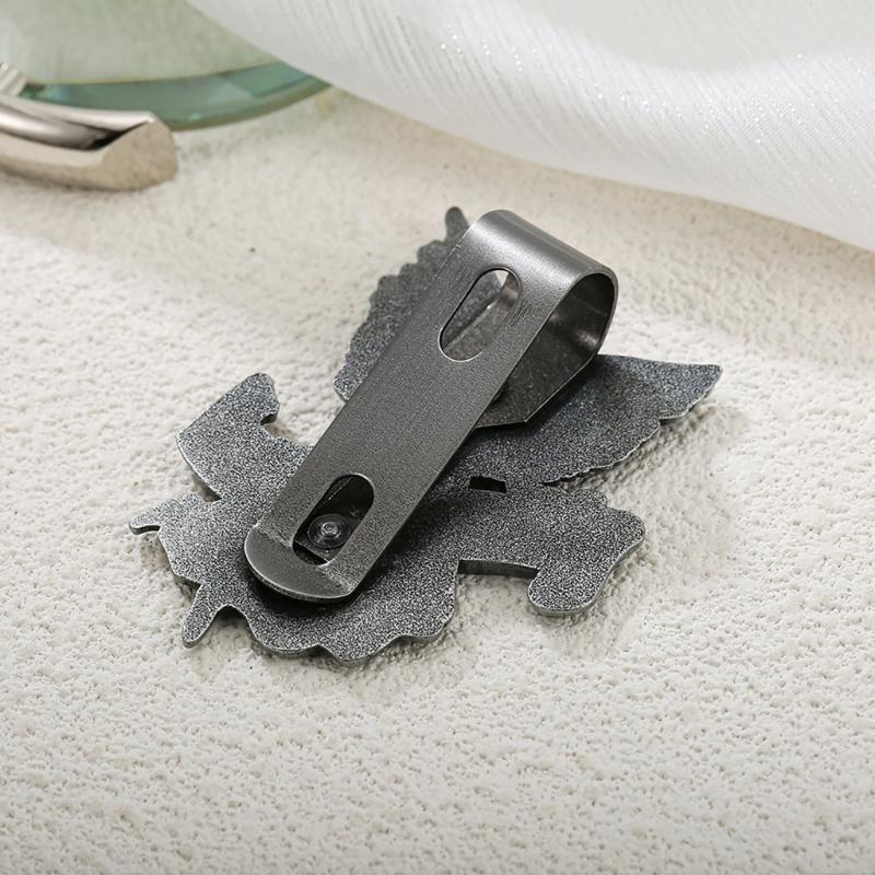 Car Visors Clips Metal Angel Safety Charm Decoration Inspirational Travel Protection Angel Clip Car Accessory