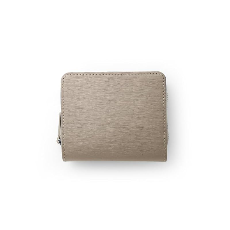 

[IS/IT] Novo II bifold wallet leather men s ladies unisex No.972624 (beige)