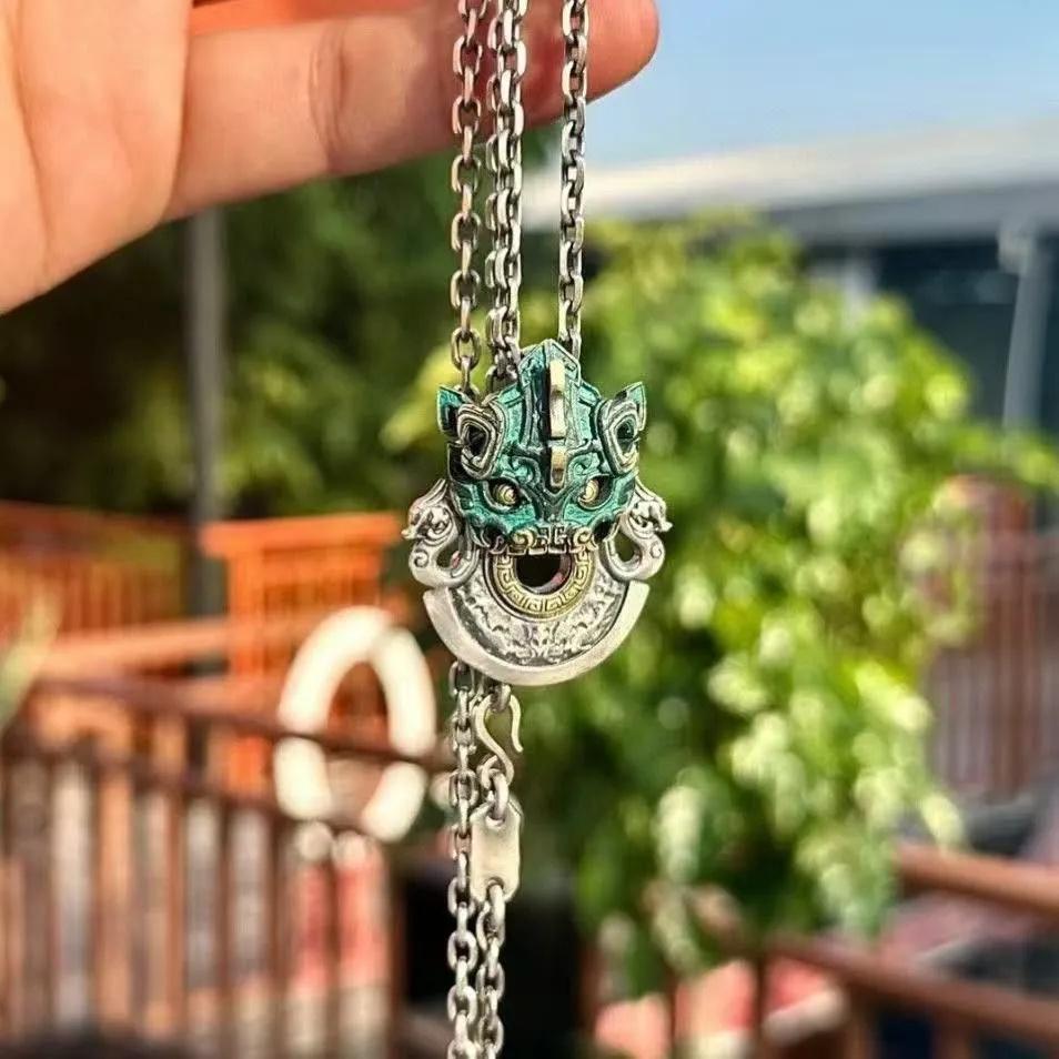 

Намисто Кулон One Size зелений