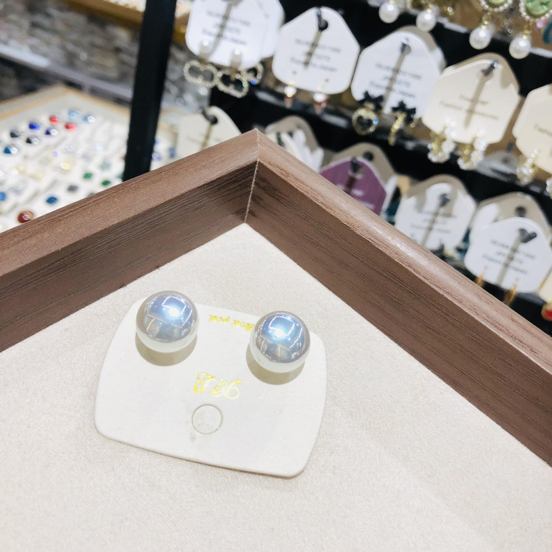 Новый тренд Минималистичные серьги-гвоздики с имитацией жемчуга для женщин и девушек Элегантные Романтичные Свадебные серьги Модные Корейские украшения