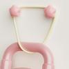 3/4PCS Dopamine Magnetic Hooks Waterproof Moisture-proof No-Drill Hooks Plastic Thickened Decorative Hooks Dorm Room