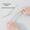 Meiliya 100-Pair Individually Wrapped Carbonized Bamboo Chopsticks