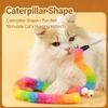 1 Pc Cat Interaction Rainbow Toy  Retractable Fun Plush Toy For Cats Suitable For Both Indoor Outdoor Exercise  Entertainment