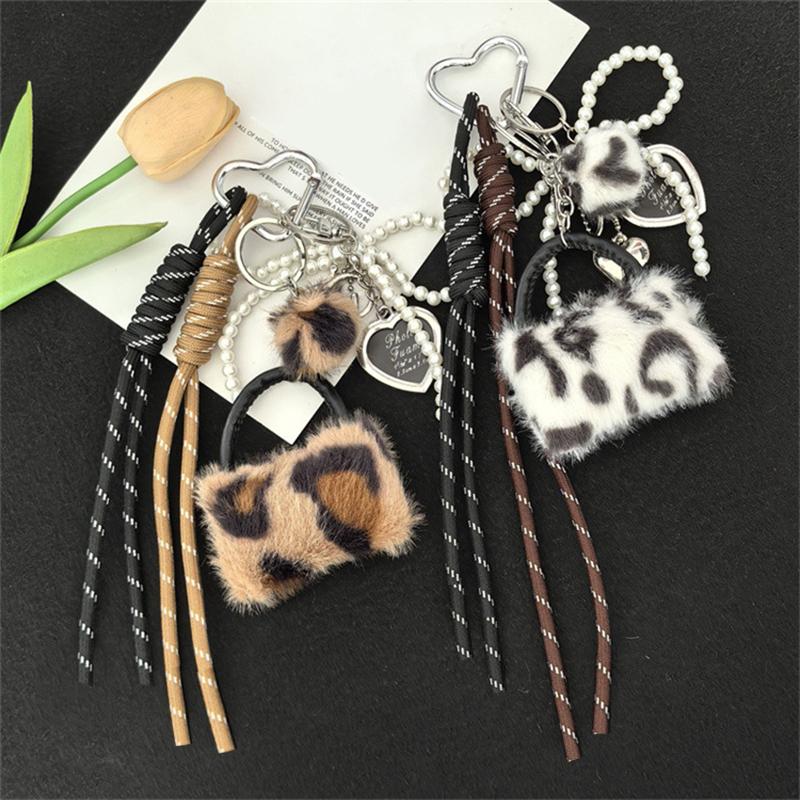 Yogodlns New Fashion Bag Pendant Handmade Rope Sporty Style Plush Decor Handbag Backpack Pendant Bags Accessories Spare Parts for Bags
