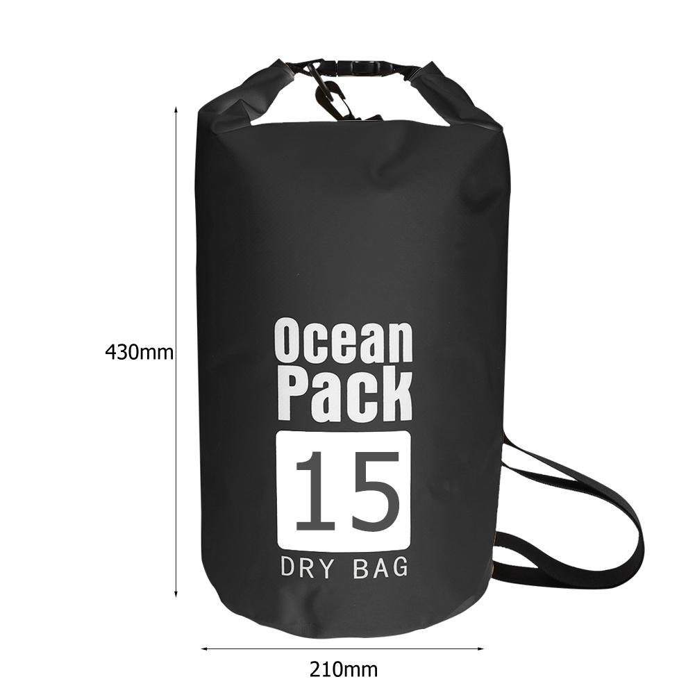 20L Inflatable Open Swimming Buoy Tow Float Dry Bag With Waist Belt For Boating Rafting Swimming Bucket Water Sport Safety Bag