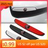 New 4Pcs Car Door Rearview Mirror Anti-Collision Strip Stickers Accessories For GTI Volkswagen R-Line Golf Passat R GTD CC