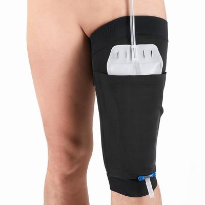 Bolsa de Drenaje para Cuidadores a Prueba de Fugas Reutilizable Bolsa para Catéter Manga para Pierna Soporte para Bolsa de Orina Cuidado de Cama para Parálisis