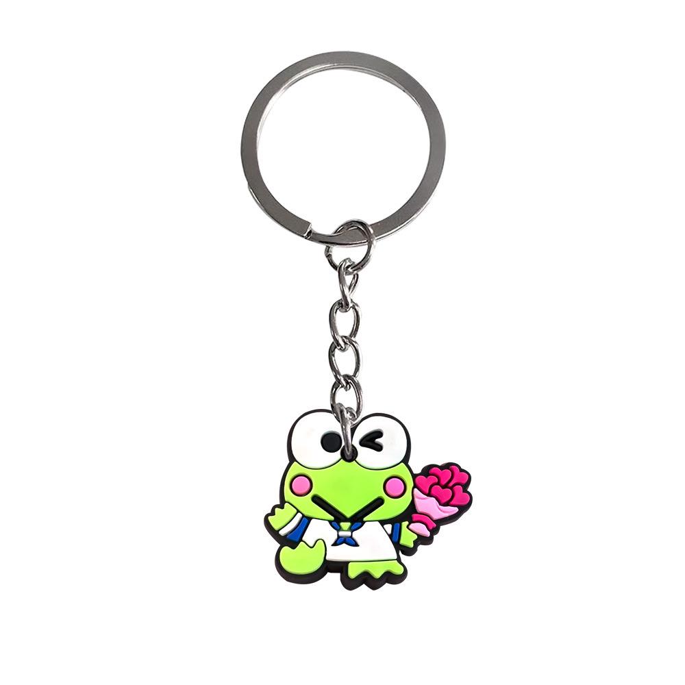 Подвески для школьных сумок Sanrio: ПВХ Мягкие Резиновые Брелоки-Подвески и Украшения для DIY Подарки
