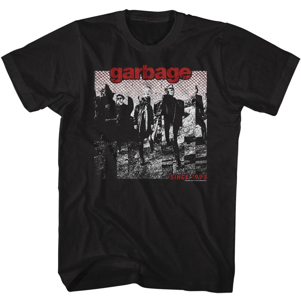 Garbage Since 1993 Men s T Shirt Rock Band Music Tour Merch S