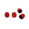 4Pcs Rhinestone Car Tire Valve Caps Diamond Inlay Bling Bling Car Wheel Valve Cover Decoration Dustproof Cap Auto Accessories