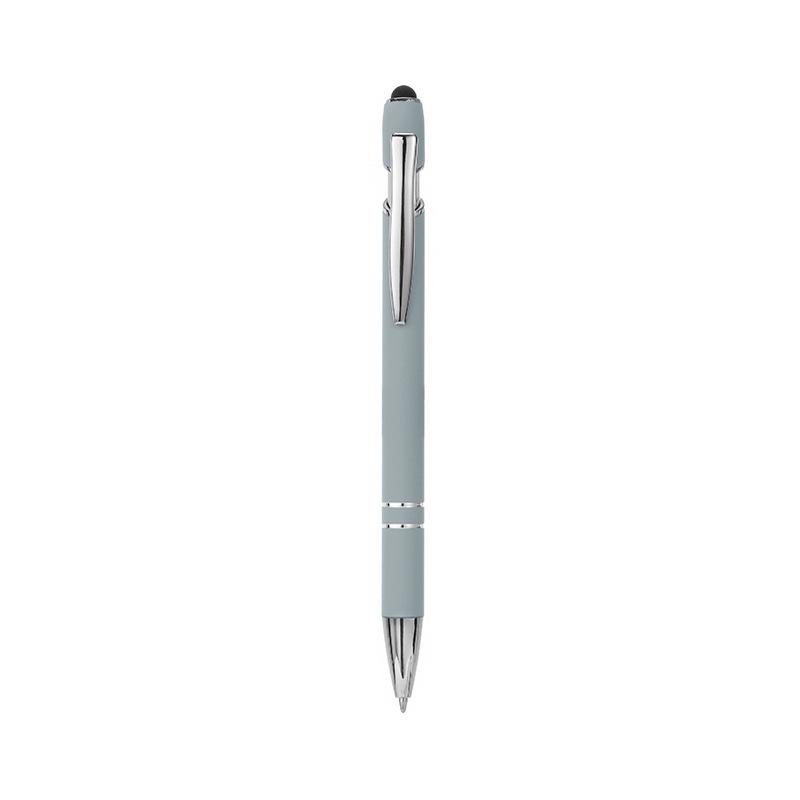 Custom Logo Colored Metal Gel Ballpoint Pen for Signing & Touchscreen Use
