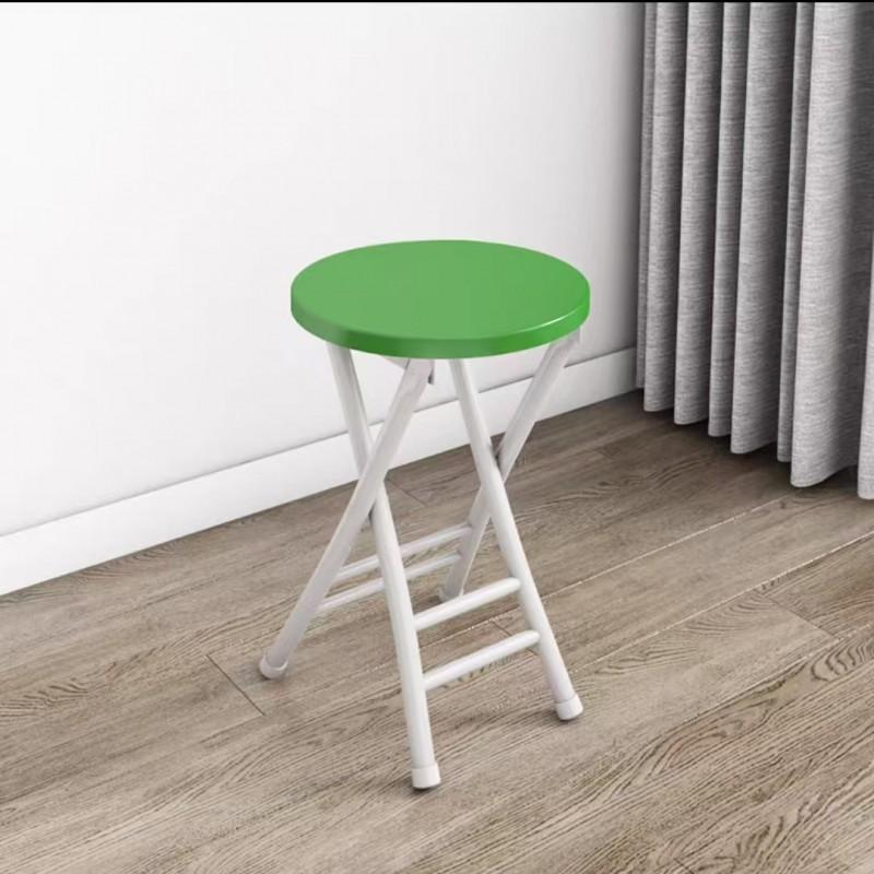Portable Folding Chair With Backrest Home Dining Student Dorm Office Training Lightweight Metal Frame