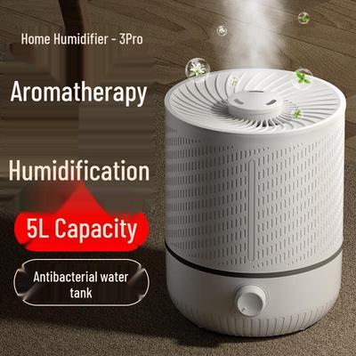 5L Ultrasonic Air Humidifier for Home, Silent Operation, Ideal for Bedroom, Pregnant Women, Babies, Aromatherapy, Large Mist Output