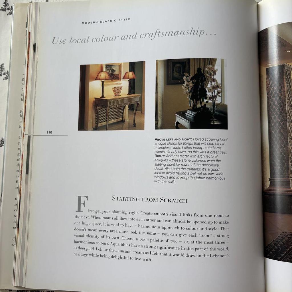 [USED] NINA CAMPBELL'S DECORATING NOTEBOOK