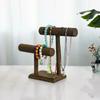 Meerlaagse Horlogehouder Stand Houten Horloge Display Toren Sieraden Organizer voor Armbanden en Kettingen Horlogehouder Organizer