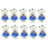 10pcs/set Cartoon Mini Bear Flower Bouquet Plush Animal Bear Plush Toys  Graduation Gifts