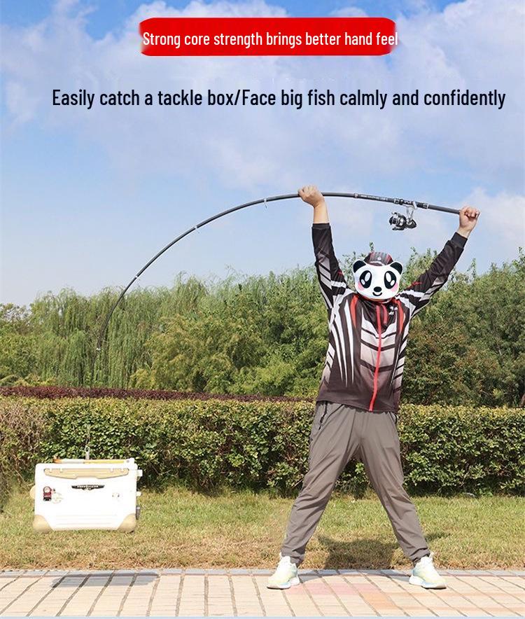 Ultra-Hard Carbon Fiber Long-Distance Sea Fishing Rod Full Set