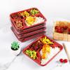 JINGRUIXIANG Disposable 4-Compartment Meal Prep Containers