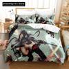 3D Printed NieR Automata Bedding Set Duvet Cover Bed Set Quilt Cover Twin Single Queen King Size Boys Adult Home Textile Decor