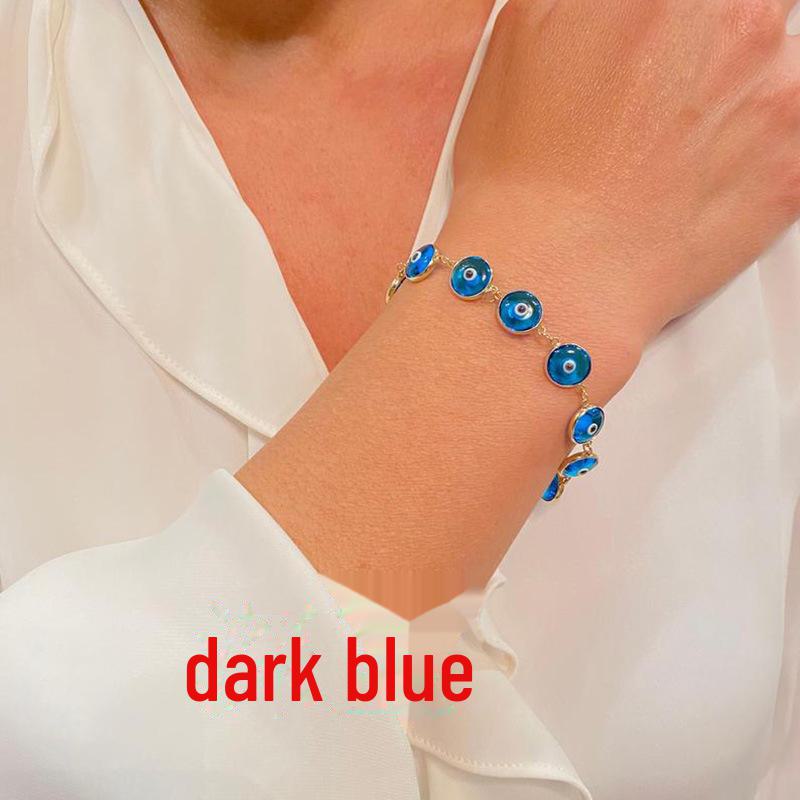 European & American Evil Eye Multicolor Retro Bracelet - Fashion Jewelry
