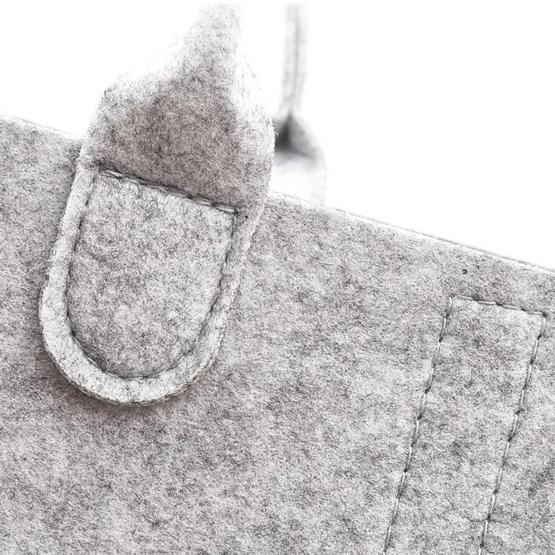 Children's Felt Diaper Storage Bag Baby Miscellaneous Toys Diapers Large Capacity Felt Diaper Bag Multi-functional Felt Foldable