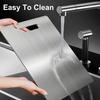 3pcs Premium Stainless Steel Cutting Board Set - Durable, Easy To Clean, Rust-Resistant, BPA-Free, Space-Saving Kitchen Ready for Food Preparation