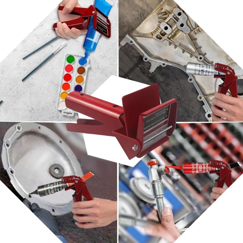 Labor Saving Repair Tool RTV Tube Silicone Dispenser Easy Operating Silicone Tube Extrusion Tool Liquid Dispenser