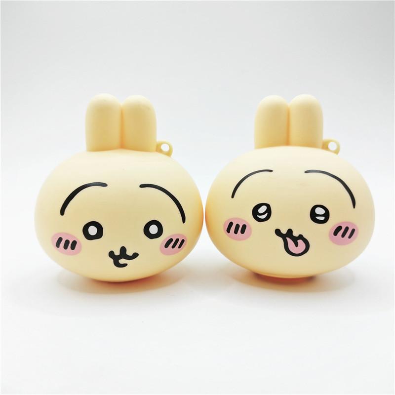 Emoticon Chiikawa Usagi Keychain Cartoon Pendant Action Figure Model Decoration