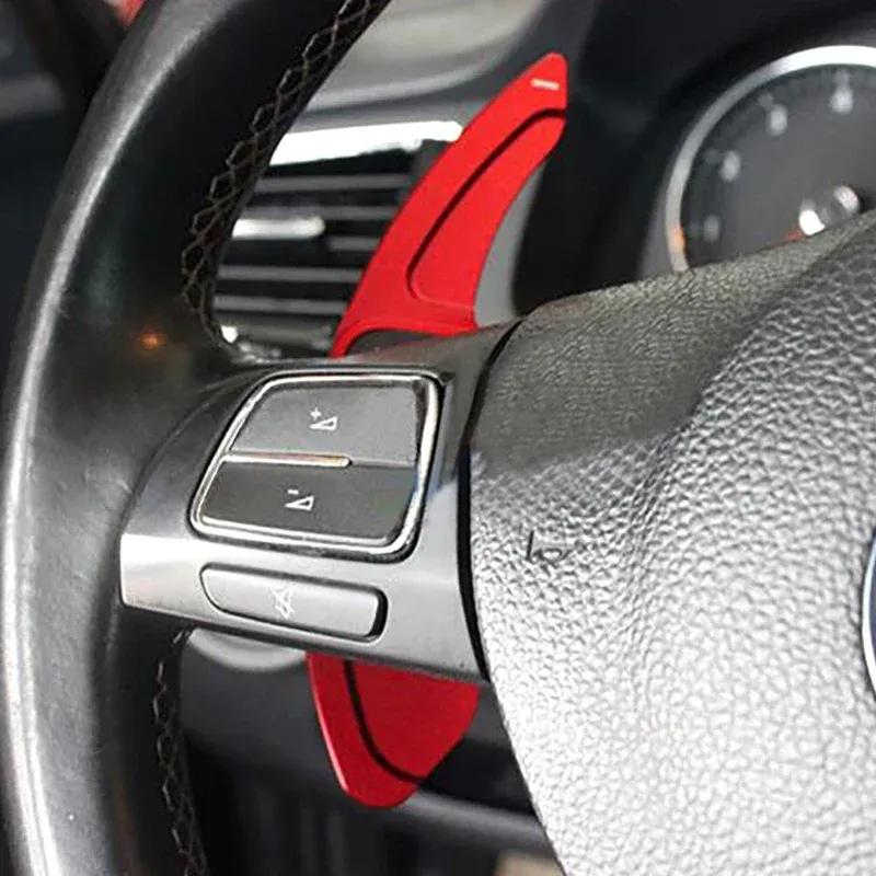 Steering Wheel Paddle Extension Shift Cover For VW Golf 5 6 MK6 GTI R Jetta MK5 Passat B6 B7 CC Polo Sharan Tiguan 2Pcs/se