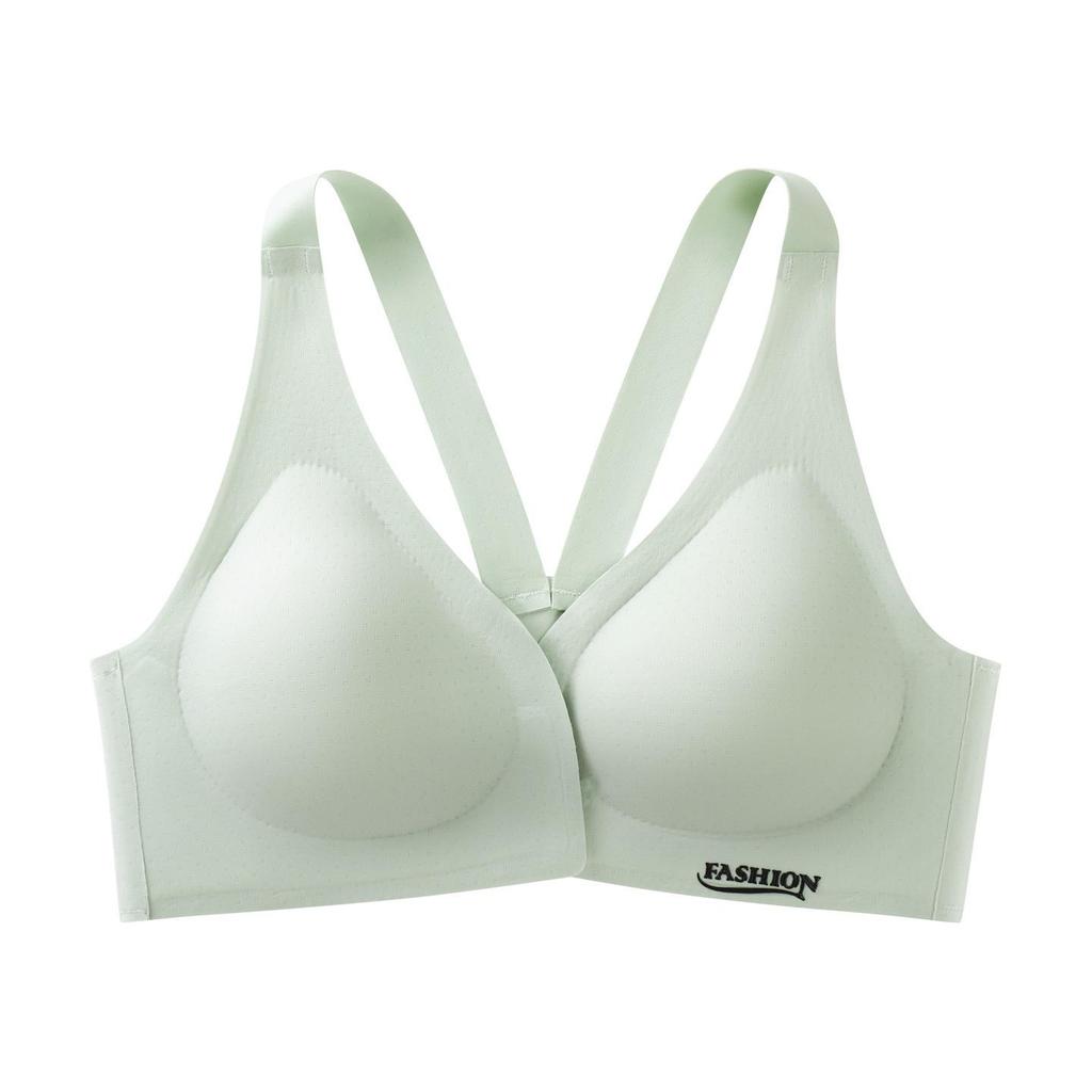 Seamless Lift Bra for Women - Enhancing, Anti-Sag, Front Closure with Side Support and Stylish Back Design