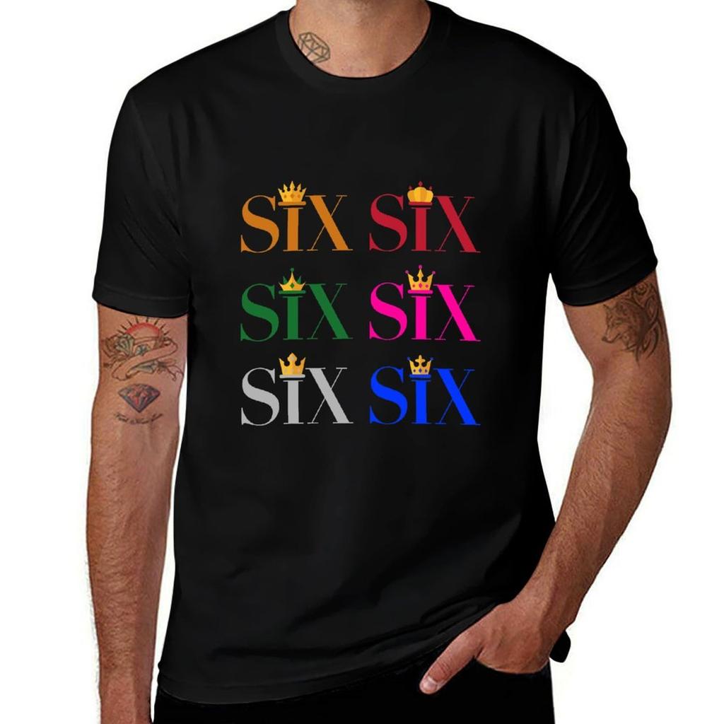 SIX QUEENS T-Shirt Summer Festival T-Shirt