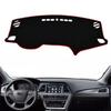Fit For Hyundai Sonata 16-18 Dashboard Cover Dashmat Dash Mat Pad Sun Shade Red