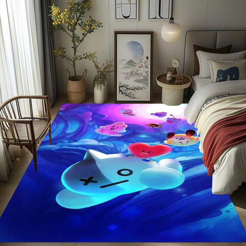 Vibrant Soul: Essence Unity Carpet Doormat Suitable for All Seasons Protective Pad Bathroom Mat Dormitory Decoration