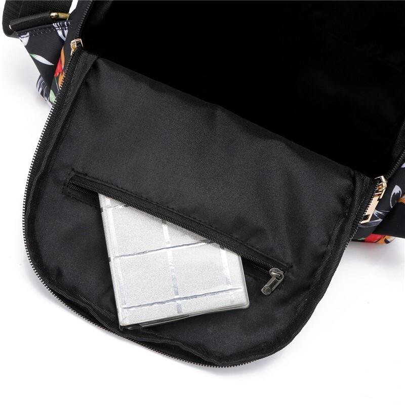 Hengyuanxiang Fashion Print Anti-theft Backpack