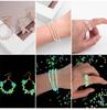 660Pcs Luminous Bead Glow in The Dark UV Bead Color Changing Reactive for Pony Bead Acrylic Glowing Beads for DIY Bracel