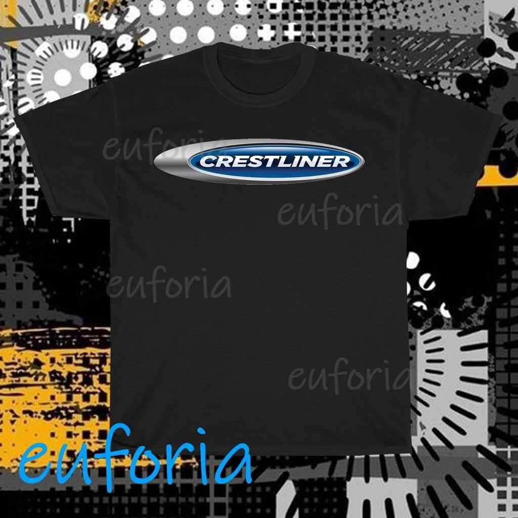 Crestliner Boats Logo T-Shirt Funny Size S to 5XL L