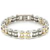 Stainless Steel Biker Chain Bracelet Men's Link Chain Motorcycle Bicycle Style Bracelets Fashion Punk Bracelets Jewelry