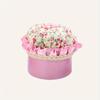 Floral Sewing Needle Insert, Storage Box with Pin Cushion Cover, Pin Holder Sewing Pin Organizer, for DIY Craft Hair Clip Daily Hand Sewing