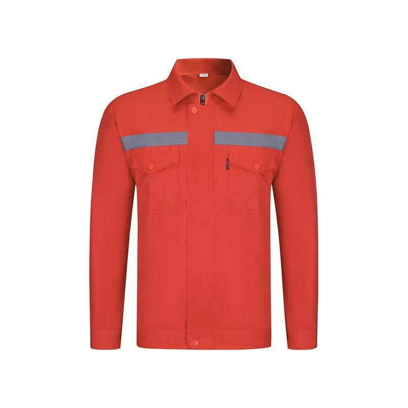 Men's and Women's Long-Sleeve Workwear Set - Durable, Wear-Resistant, Ideal for Factory and Auto Repair.