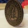 Deep Relief 1881 American Beauty Flower Skull Coin Silver Dollar Micro Seal Collection